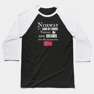 Norway Baseball T-Shirt